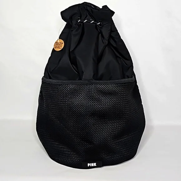 NWT!! VS PINK Drawstring Backpack PINK Victoria main image 4